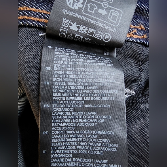 NWT G-Star Raw Arc 3D Denim Dark Wash Jeans 30/32 - Picture 9 of 10